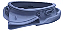 Borracha Porta Gaxeta Lava Seca Samsung DC64-01810E Wd15h7300kp/az - Imagem 2