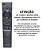 Controle Remoto Un50au8000g Un55au7700g Tv Samsung 2021 com comando de voz - Imagem 3