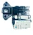 Trava Da Porta Lava E Seca LG 110v Wd-12311rd 6601er1007b - Imagem 2