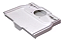 Capa Intermediaria Evaporador Geladeira Brastemp BRE50N BRE51N W10483993 - Imagem 2