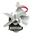 Micro Motor Ventilador Exaustor Cervejeira Metal Frio 1/100 220v - Imagem 1