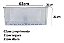 Gaveta Legumes Bosch Ksv47 Rsv46 - 470090 (62x21x31) - Imagem 3