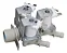 Válvula De Agua 3 LG Vías Para Lavadora 5221er1003n Original 110v - Imagem 1