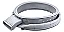 Gaxeta Borracha Da Porta Para Lava E Seca Samsung Wd11m Wd10m Wd85m Wd10j Wd90j Dc64-03235a - Imagem 2