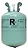 Gás R22  13,6kg Botija Fluído Refrigerant Ar Condicionado - Imagem 3