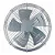 Motor Ventilador Axial Exaustor 400mm 220v 220v - Imagem 2
