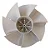 Helice Da Cond. Barril 7k A 12k Midea Springer 17603000 - Imagem 3