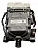 MOTOR ELETRICO ZXGN-420-8-14L 420W 127V LAVA E SECA MIDEA LFA11X1 / LSC081 / LSD11X1 / LSD11B1 / LSD10X1 / LSE11B1 - 11002015004281 Original Original - Imagem 1