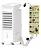 Placa Display Climatizador Midea 17156000000069 Bviolt Original - Imagem 1