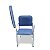 Cadeira Para Coleta De Sangue - Azul - Imagem 2