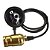 Pendente Industrial Retro Com Interruptor Cor Dourado - Imagem 3