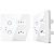 Interruptor Inteligente Wi-fi Touch 2 Botões com Tomada Dupla 4x4 Dometek - Imagem 4