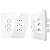 Interruptor Inteligente Wi-fi Touch 3 Botões com Tomada Tripla 4x4 Dometek - Imagem 4