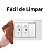 Tomada Dupla com Interruptor Acabamento Premium Vidro Temperado 4x2 - Imagem 9
