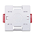 Caixa de Embutir Parede Drywall Interruptor Tomada Padrão Europeu Uk 2x2 - Imagem 2