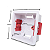 Caixa de Embutir Parede Drywall Interruptor Tomada Padrão Europeu Uk 2x2 - Imagem 3