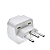 Adaptador Tomada Universal Europeu Uk Australia Eua Etc Para Brasil - Imagem 5