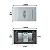 Campainha Conjunto Acabamento Premium Painel Em Vidro Tipo Ding Dong Alta Qualidade - Imagem 6