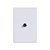 Placa Coaxial TV Espelho Glass 4x2 Lumenx - Imagem 3