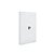 Placa Coaxial TV Espelho Glass 4x2 Lumenx - Imagem 1