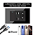 Tomada e Interruptor Painel de Vidro Acapabamento Premium com Portas Usb E Tipo C Carregamento Turbo iPhone 15 16 17 - Imagem 4