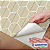 Papel De Parede 45cm X 5m Hexagono Regular Dourado - Imagem 5