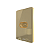 Tomada Simples Com Detalhe Dourado Linha Square 4x2 Dometek - Imagem 2