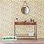Papel De Parede 45cm X 5m Damasco Floral - Imagem 3
