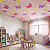 Papel de Parede Infantil Borboletas Delicado Lavável Autocolante - Imagem 4