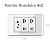 Tomada Simples com 2 USB e Tipo C Turbo Painel De Vidro 4x2 - Imagem 8