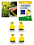 Kit 4 Conector Engate Rápido Macho Torneira Rosca 3/4 Redutor 1/2 Irrigação - Imagem 1