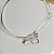 Pulseira / Bracelete 3 Pingentes | Corações e Estrela | Prata 925 - Imagem 7