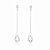 Brinco Gota Cristal | Prata 925 - Imagem 4