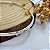 Pulseira Bracelete Liso Oval | Fio Quadrado | Prata 925 - Imagem 2