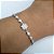 Pulseira Luz Cravejada Microzircônias | Prata 925 Rodinada - Imagem 3