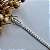 Pulseira Riviera Cravejada | Zircônia Quadrada Cristal 2mm | Prata 925 - Imagem 7