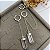 Brinco Krystal Piercing Fake | Ponta Cristal de Quartzo | Prata 925 - Imagem 1