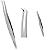 Pinça Para Cílios Staleks Professional Te-40-12 Expert 40 - Imagem 2