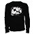 Camiseta manga longa - Gato Dark. - Imagem 1
