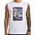 Camiseta regata masculina - Postal Londres Anos 80. - Imagem 1