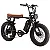 Bicicleta Elétrica Street GO S12 Aro 20 Tourney 7v/ PRETA - Imagem 1