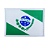 Emborrachado Bandeira do Paraná  Colorida - Imagem 1