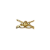 Distintivo Metálico de Gola - Infantaria - Imagem 1