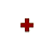Distintivo Metálico de Gola - Saúde Vermelho - Imagem 1