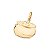 Pingente Pote De Ouro Banhado A Ouro 18k Rommanel - Imagem 1