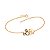 Pulseira Mickey E Minnie Entrelaçados Com Zircônias Rommanel - Imagem 1