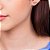 Brinco ear cuff formado por 6 estrelas lisas Rommanel - Imagem 2