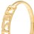 Anel Skinny Ring Com A Palavra Jesus Rommanel - Imagem 3