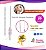 Pacote Fios de PCL Sculpt Molding Fishbone 18GX100MM Ponta Canulada (20 Peças) LOYODERM - Imagem 1