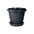 Vaso Terracota Redondo com Prato - 22 litros - Imagem 2